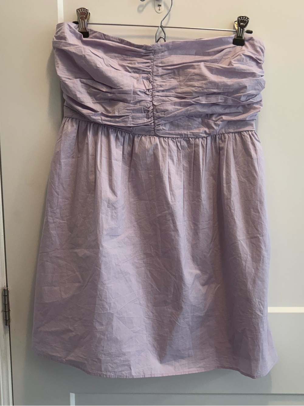 NWT American Eagle lavender strapless dress #48